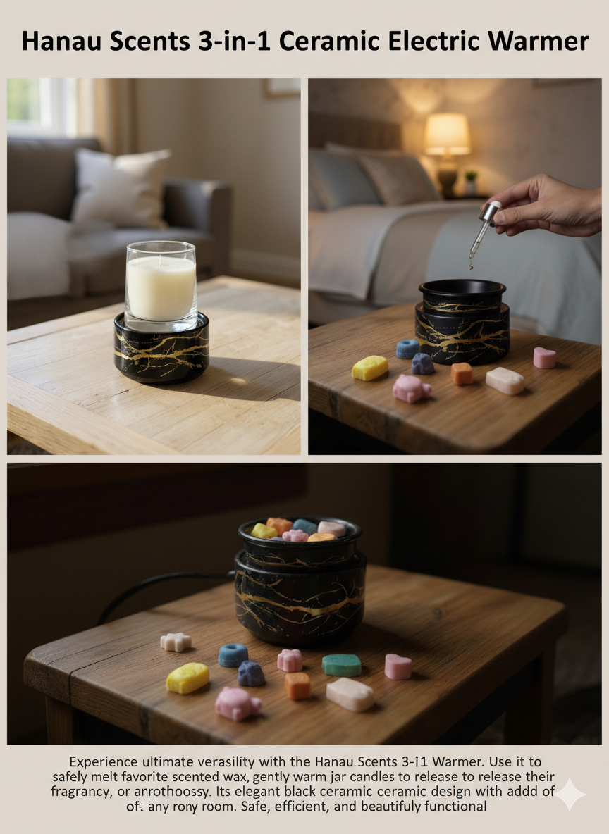 3-in-1 Electric Wax Warmer